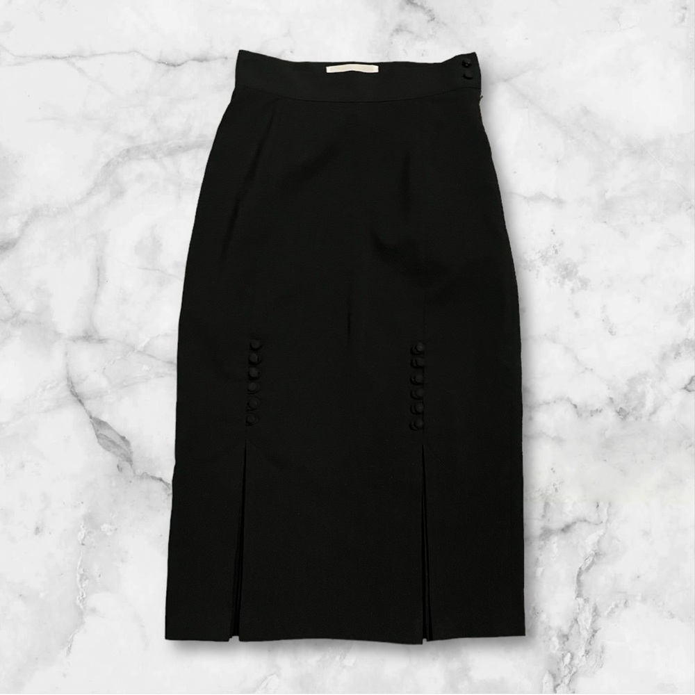 Bettie Page Black Pencil Skirt